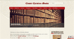 Desktop Screenshot of classicchristianebooks.com